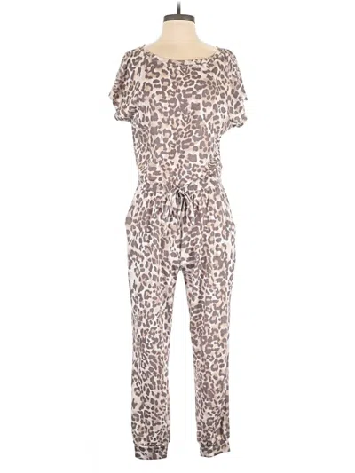 Pre-owned Shein Jumpsuit In Brown