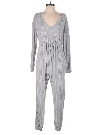 Pre-owned Shein Jumpsuit In Gray
