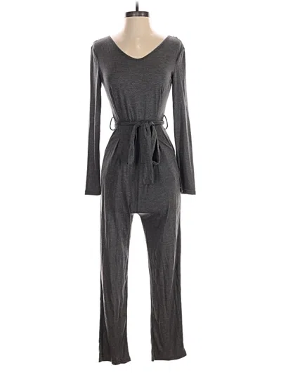 Pre-owned Shein Jumpsuit In Gray