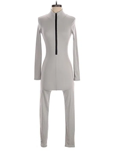 Pre-owned Shein Jumpsuit In Gray