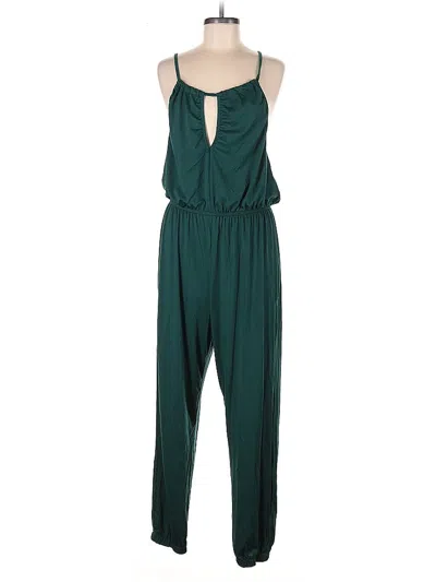 Pre-owned Shein Jumpsuit In Green