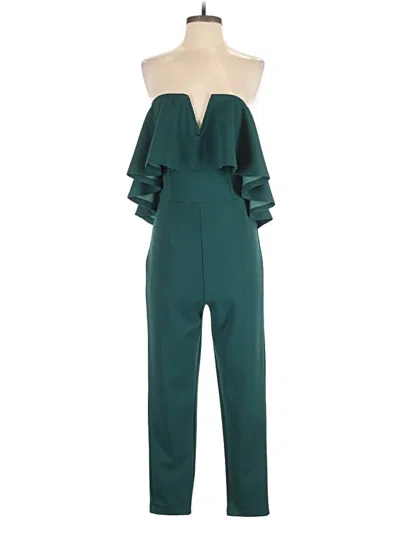 Pre-owned Shein Jumpsuit In Green