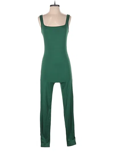 Pre-owned Shein Jumpsuit In Green