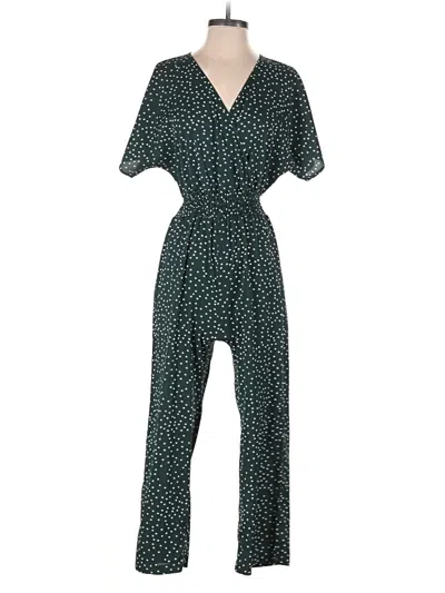 Pre-owned Shein Jumpsuit In Green
