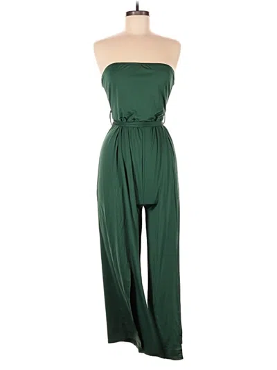 Pre-owned Shein Jumpsuit In Green