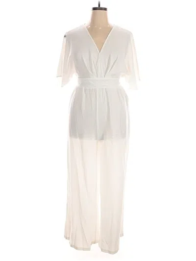Pre-owned Shein Jumpsuit In Ivory