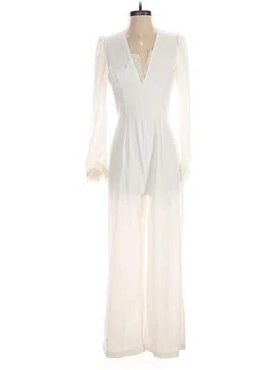 Pre-owned Shein Jumpsuit In Ivory