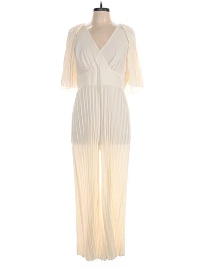 Pre-owned Shein Jumpsuit In Ivory