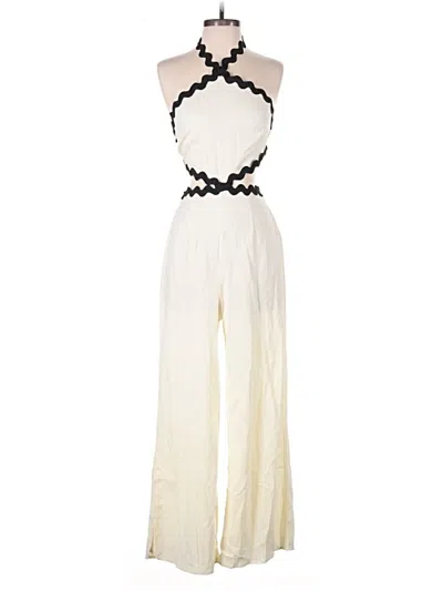 Pre-owned Shein Jumpsuit In Ivory