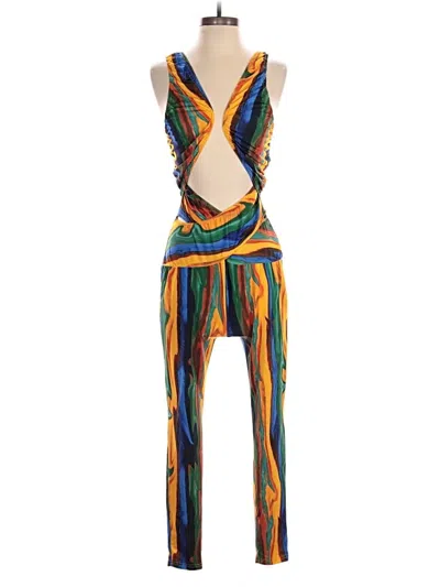 Pre-owned Shein Jumpsuit In Orange