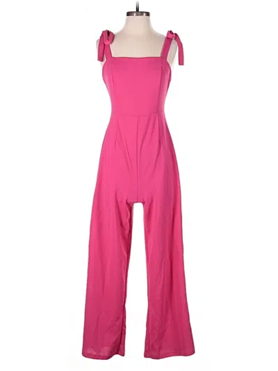Pre-owned Shein Jumpsuit In Pink