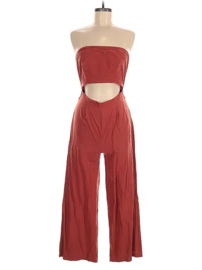 Pre-owned Shein Jumpsuit In Red