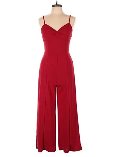 Pre-owned Shein Jumpsuit In Red