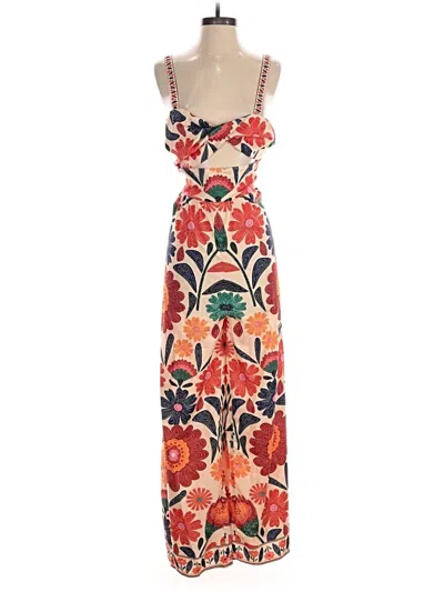 Pre-owned Shein Jumpsuit In Red