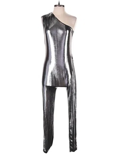 Pre-owned Shein Jumpsuit In Silver