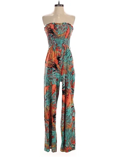 Pre-owned Shein Jumpsuit In Teal
