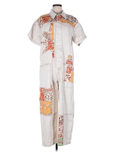 Pre-owned Shein Jumpsuit In White