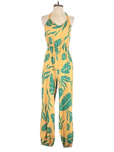 Pre-owned Shein Jumpsuit In Yellow