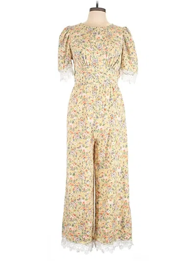 Pre-owned Shein Jumpsuit In Yellow