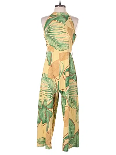 Pre-owned Shein Jumpsuit In Yellow