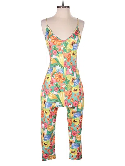Pre-owned Shein Jumpsuit In Yellow