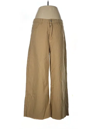 Pre-owned Shein Khaki Pant In Brown