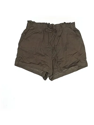 Pre-owned Shein Khaki Shorts In Brown