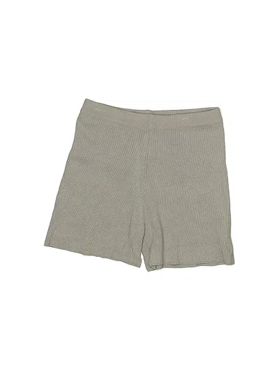 Pre-owned Shein Khaki Shorts In Gray