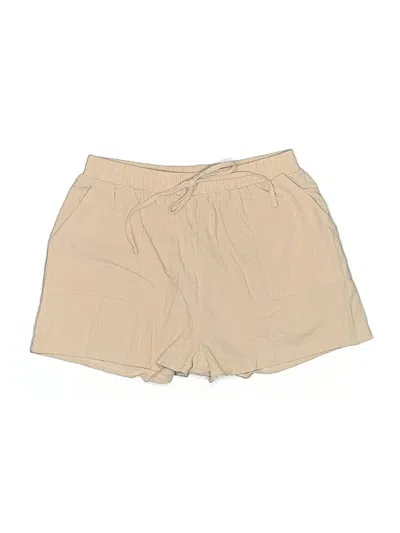 Pre-owned Shein Khaki Shorts In Tan