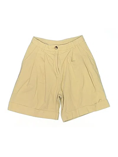Pre-owned Shein Khaki Shorts In Tan
