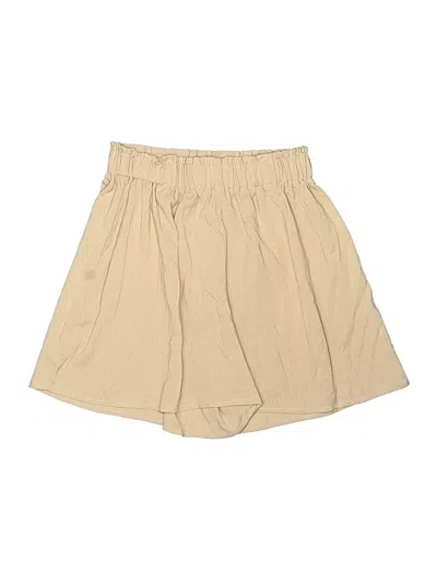 Pre-owned Shein Khaki Shorts In Tan