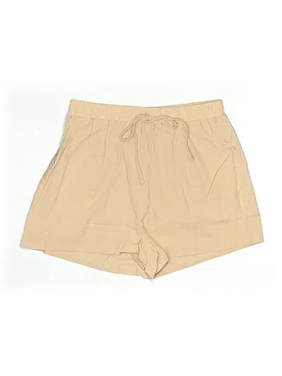 Pre-owned Shein Khaki Shorts In Tan