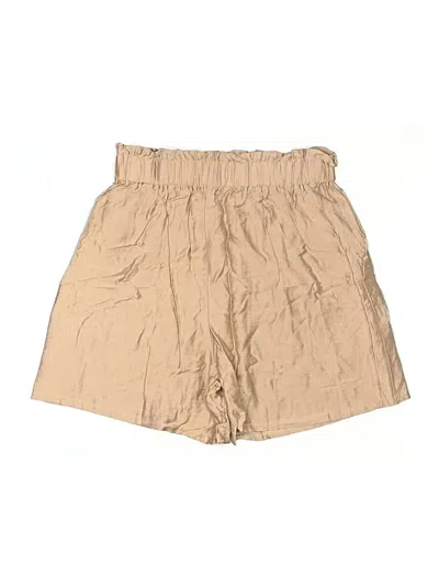 Pre-owned Shein Khaki Shorts In Tan