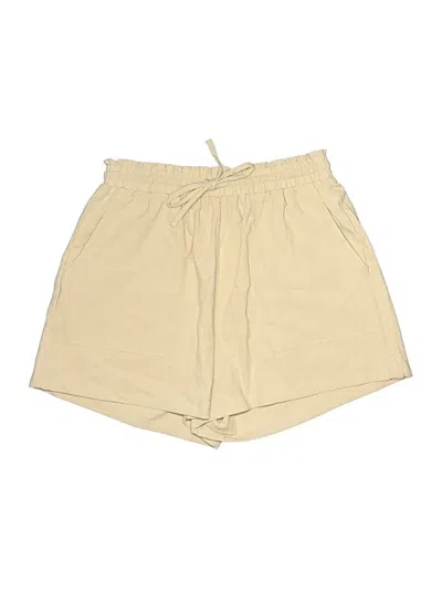Pre-owned Shein Khaki Shorts In Tan