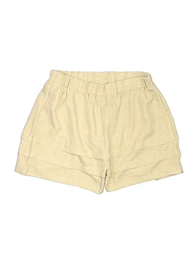 Pre-owned Shein Khaki Shorts In Yellow