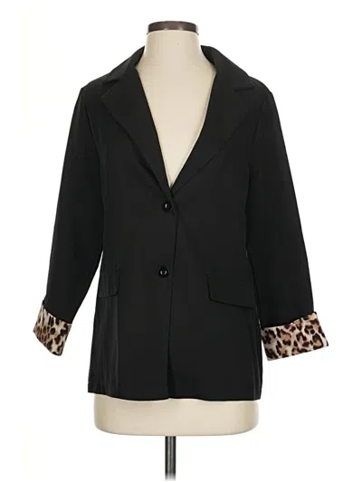 Pre-owned Shein Kimono In Black