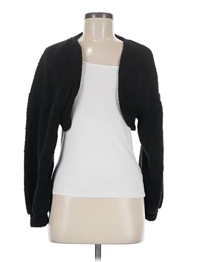 Pre-owned Shein Kimono In Black