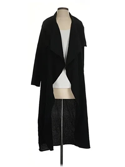 Pre-owned Shein Kimono In Black