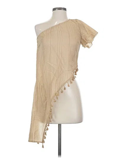 Pre-owned Shein Kimono In Brown