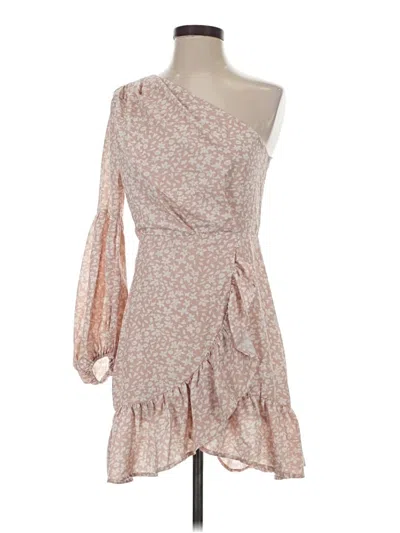 Pre-owned Shein Kimono In Brown