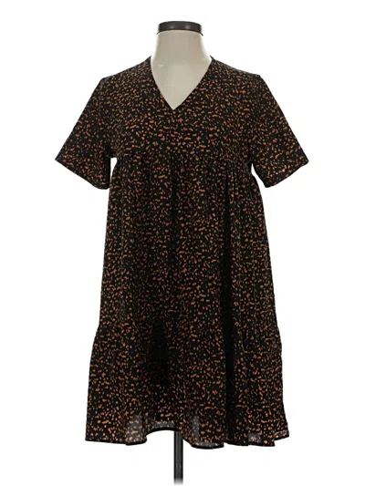 Pre-owned Shein Kimono In Brown