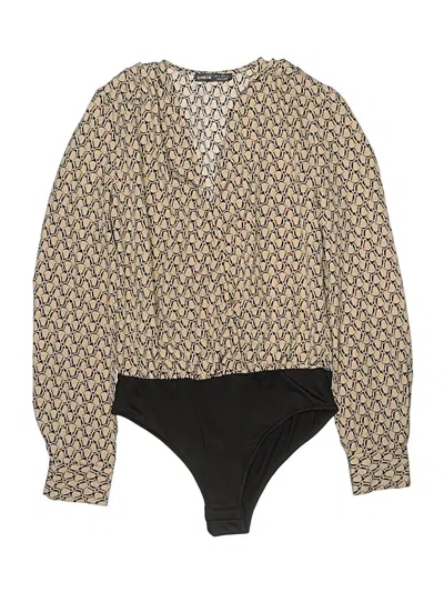 Pre-owned Shein Kimono In Brown