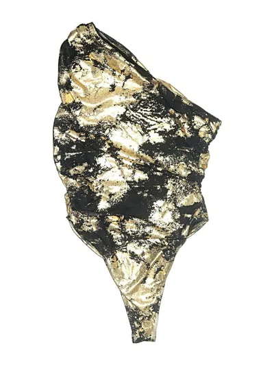 Pre-owned Shein Kimono In Gold