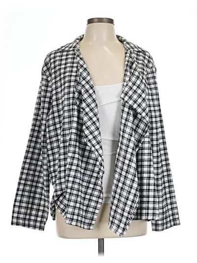Pre-owned Shein Kimono In Gray