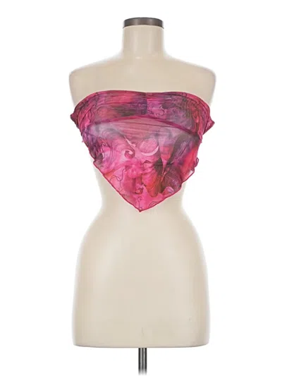 Pre-owned Shein Kimono In Pink