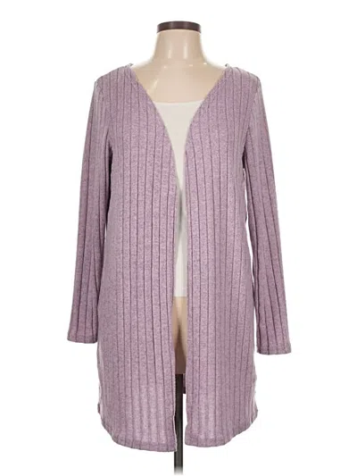 Pre-owned Shein Kimono In Purple