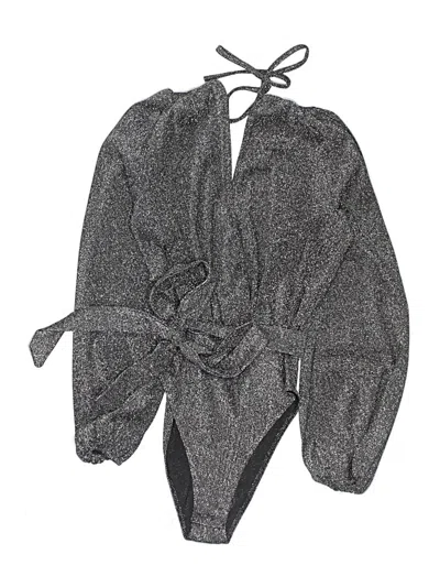 Pre-owned Shein Kimono In Silver
