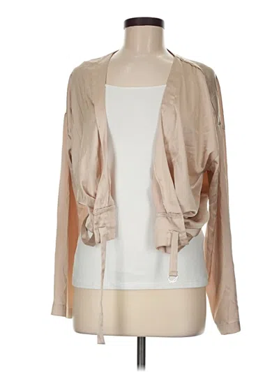 Pre-owned Shein Kimono In Tan