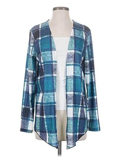 Pre-owned Shein Kimono In Teal