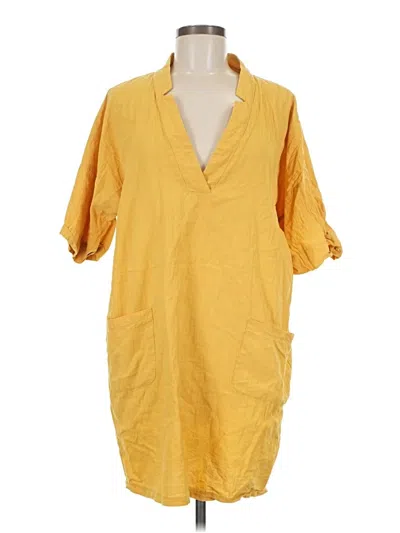 Pre-owned Shein Kimono In Yellow